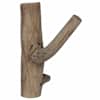 vidaXL Konks Pruun 4 x 4 x 14 cm Tugev taastatud puit