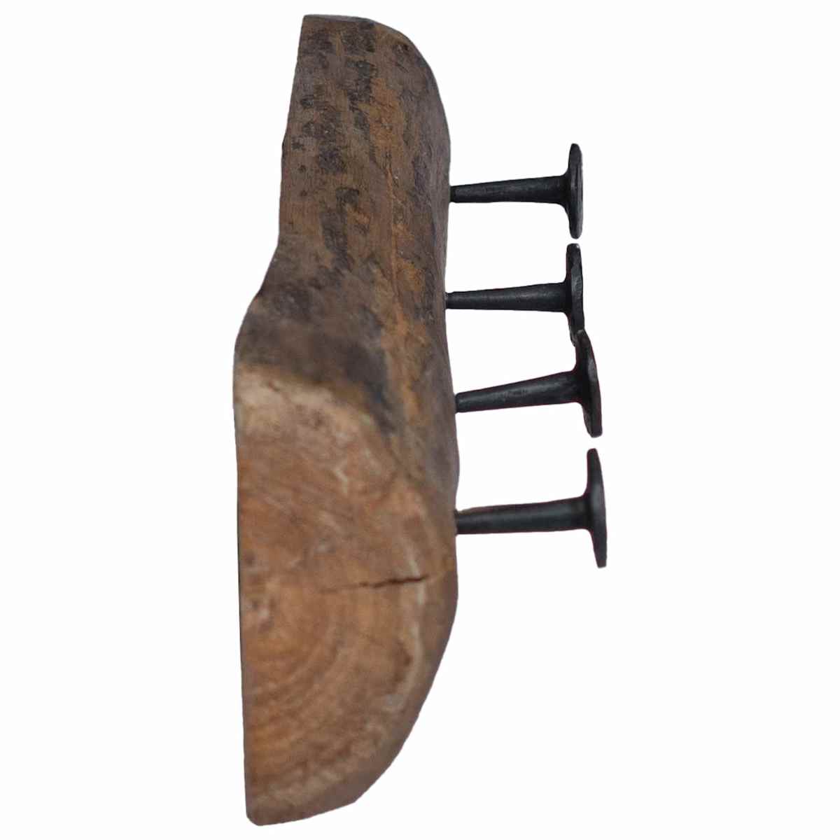 Bøjle Brun 50 x 8 x 12 cm Solid genbrugs træ - Billede 7