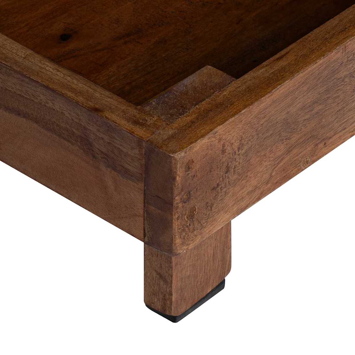 Planteholder 3 stk. Brun 35 x 35 x 12 cm Mahogni Træ - Billede 11