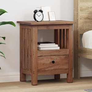 Nočna omarica Rjava 41 x 30 x 50 cm Masivni mahagonijev les