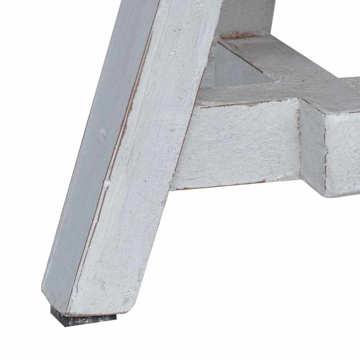 Taburet Naturfarvet 22 x 22 x 24 cm Mahogni Træ - Billede 9