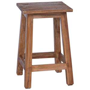 vidaXL Jalgtool Neutraalne 30 x 30 x 47 cm Mahagoni Puit