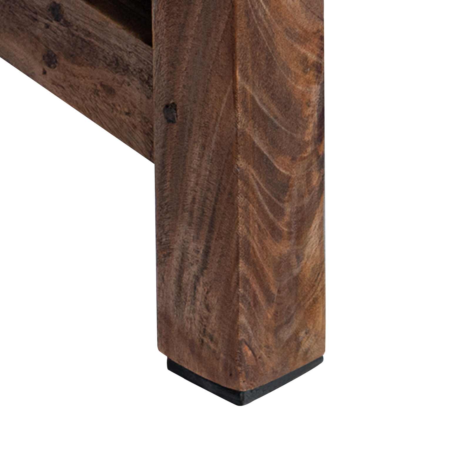 Taburet natural 30 x 20 x 20 cm Lemn de mahon [7]