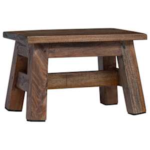 Stolička Přírodní 30 x 20 x 20 cm Mahagonové dřevo - obrázek 2