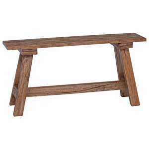 lavice Přírodní 92 x 23,5 x 45,5 cm Masivní mahagonové dřevo - obrázek 6
