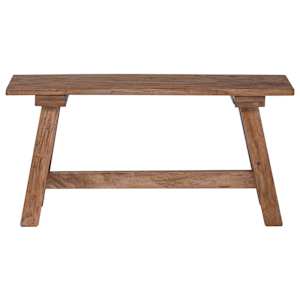 lavice Přírodní 92 x 23,5 x 45,5 cm Masivní mahagonové dřevo - obrázek 4
