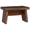 vidaXL Jalgtool Neutraalne 29 x 20 x 17 cm Mahagoni Puit