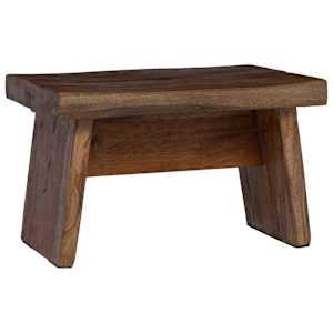 vidaXL Jalgtool Neutraalne 29 x 20 x 17 cm Mahagoni Puit