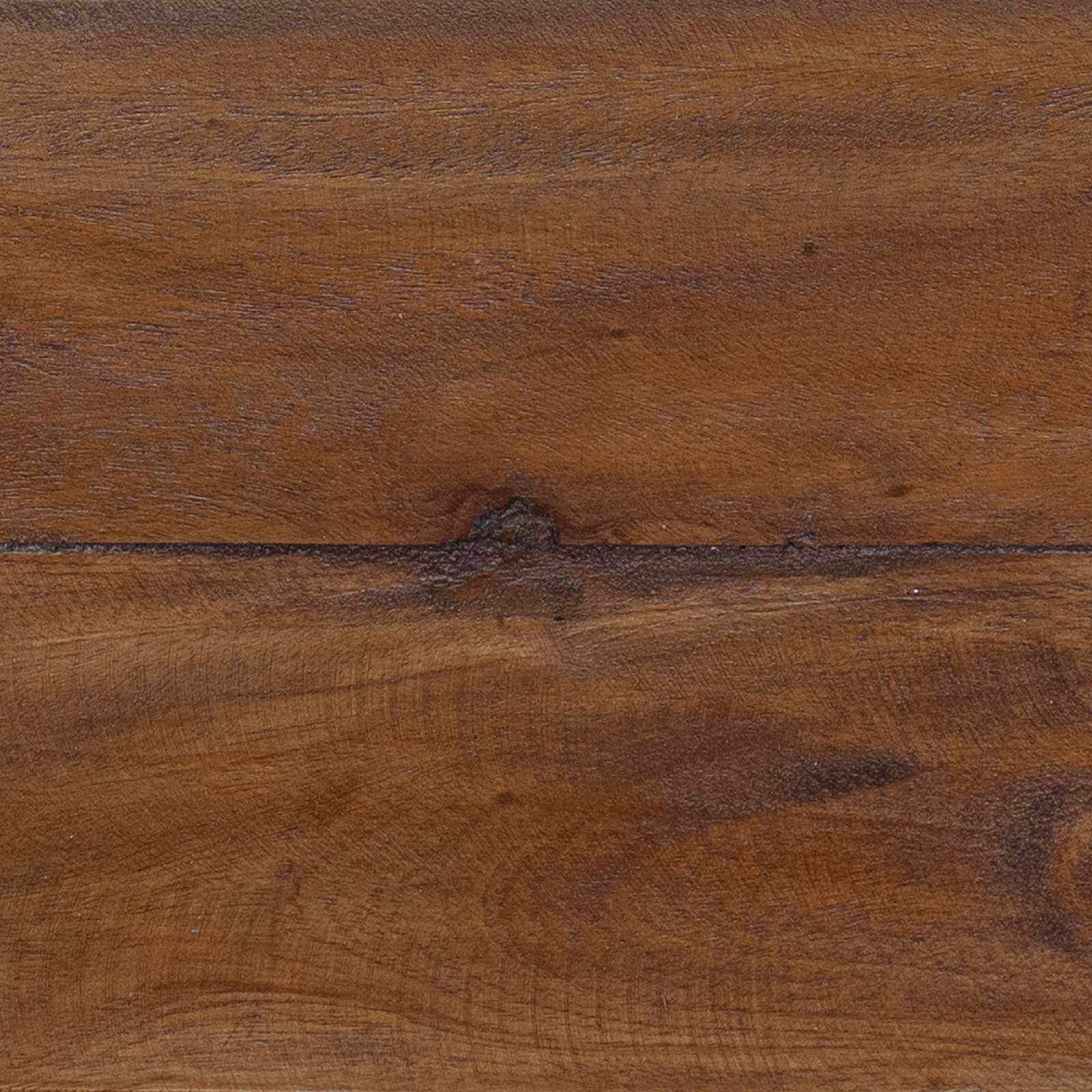 Taburet natural 29 x 20 x 17 cm Lemn de mahon [8]