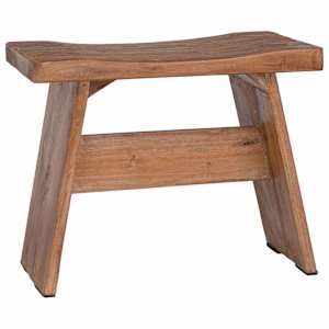 Stolička Přírodní 40 x 25 x 31 cm Mahagonové dřevo - obrázek 2