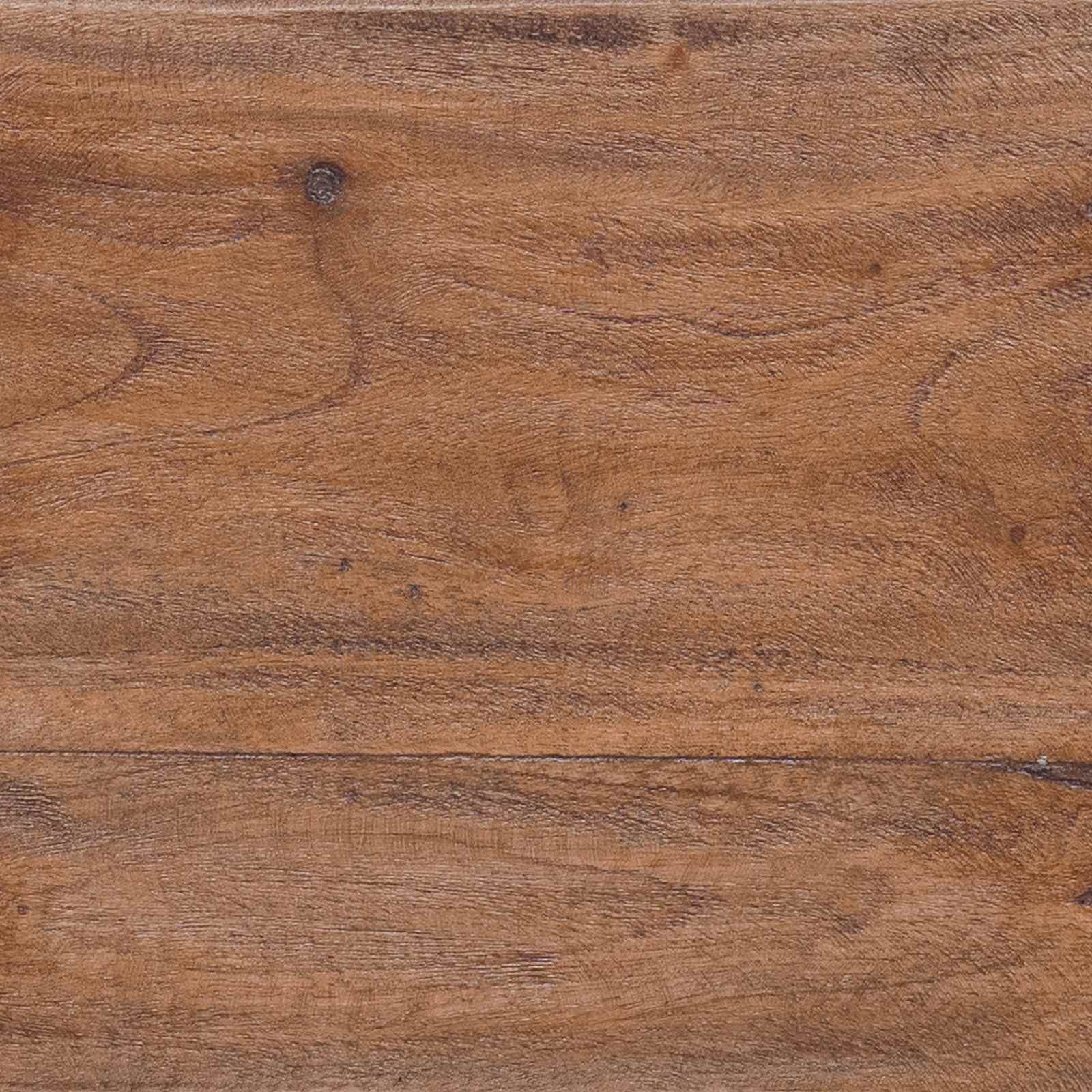 Taburet natural 40 x 25 x 31 cm Lemn de mahon [8]