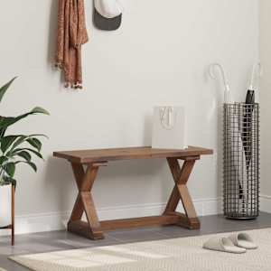 klop Naravna 85 x 35 x 47 cm Trden predelan les