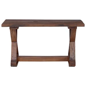 lavice Přírodní 85 x 35 x 47 cm Masivní recyklované dřevo - obrázek 4