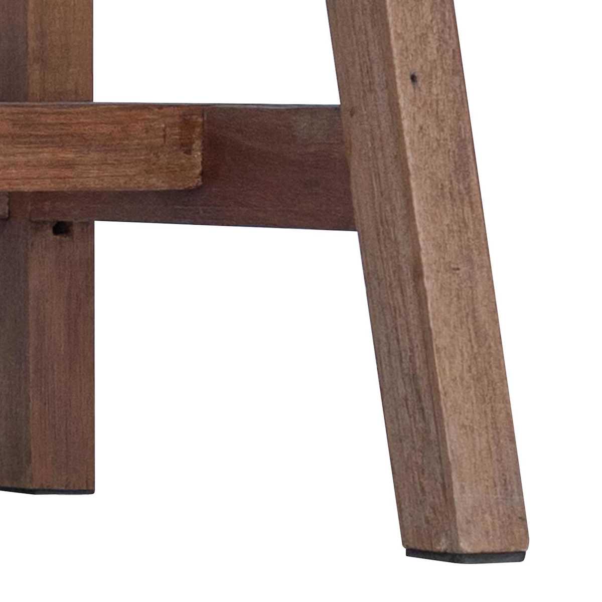 Bord Brun 90 x 50 x 103 cm Solid genbrugs træ - Billede 8
