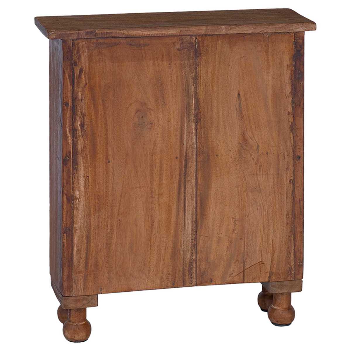 Hylder med hylde Brun 47 x 16 x 55 cm Massiv Mahogni - Billede 6