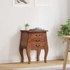 Skladiščni kovček 48 x 35 x 64 cm Masivni mahagonijev les