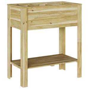 vidaXL K&otilde;rge istutusmaterjal Pruun 85,5 x 46,5 x 96 cm