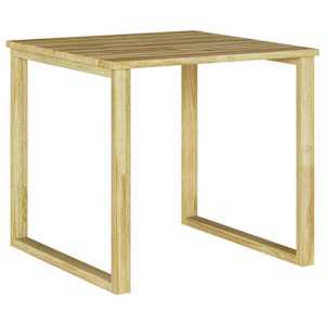 stůl Přírodní 50,5 x 50 x 46 cm Impregnované borovicové dřevo - obrázek 2