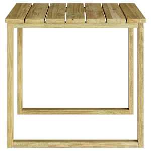 stůl Přírodní 50,5 x 50 x 46 cm Impregnované borovicové dřevo - obrázek 6