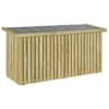 vidaXL Aia Salvestuskast Immutatud m&auml;nnipuit 119 x 44 x 58,5 cm