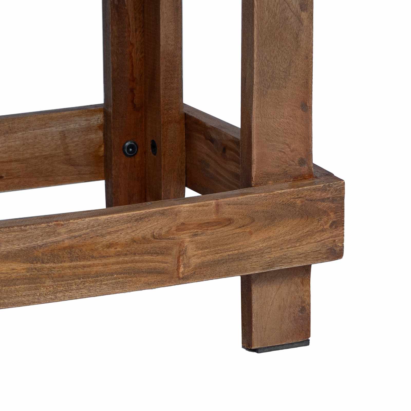 Növényállvány 2 pcs Barna 70 x 11 x 27 cm Mahagóni fa