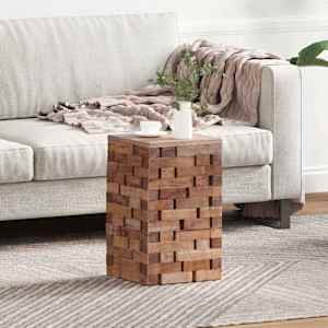 Stolica Naravna 29 x 29 x 48 cm Trden predelan les