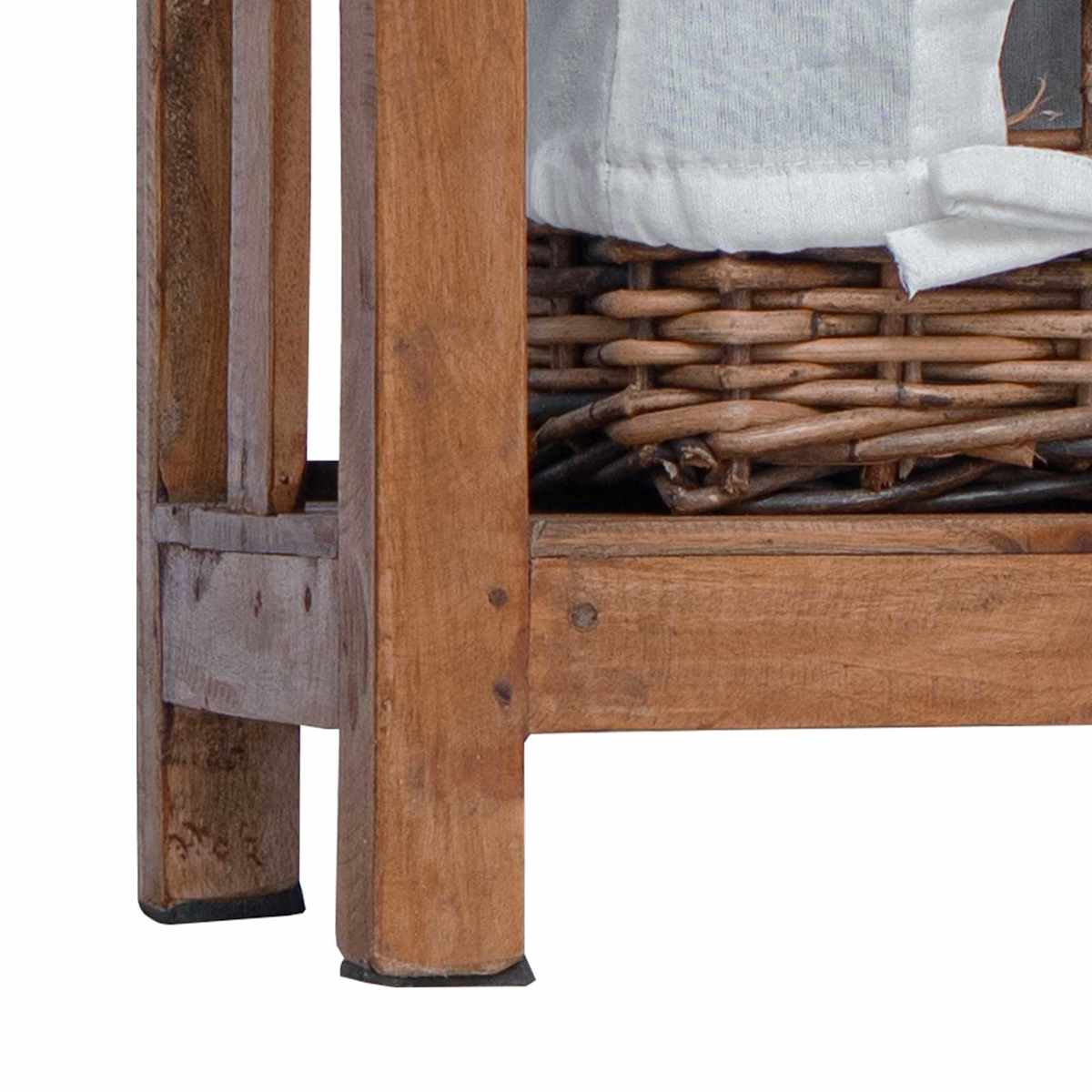 Sidebord Brun Massivt mahognitræ - Billede 10