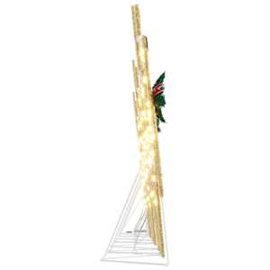 LED Sobové 7 pcs Zlatá textil - obrázek 8