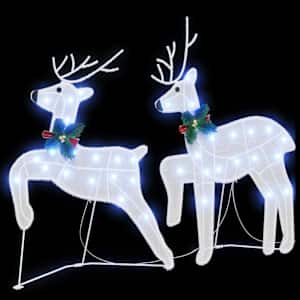 LED Sobové 2 pcs Studená bílá textil - obrázek 5