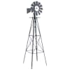 vidaXL Tuuleveski Hall 84 x 68 x 245 cm Raud