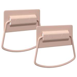 Úchyty na skříň 2 pcs Růžová 85 x 45 mm Kov - obrázek 2