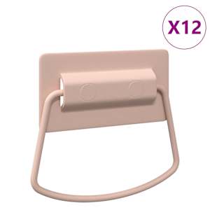 Úchyty na skříň 12 pcs Růžová 85 x 45 mm Kov - obrázek 4