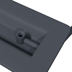 Úchyty na skříň 2 pcs Antracit 85 x 45 mm Kov - obrázek 7
