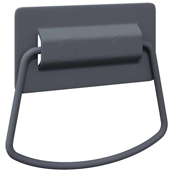 vidaXL Kapi K&auml;epidemed Antratsiit 85 x 45 mm Metall