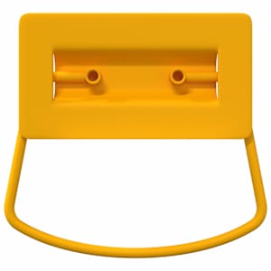 Úchyty na skříň 2 pcs Hořčicově žlutá 85 x 45 mm Kov - obrázek 6