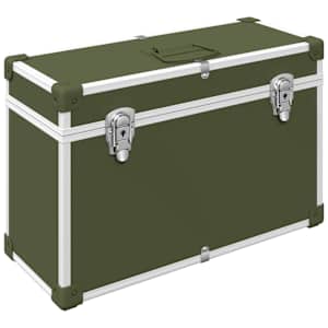 Úchyty na skříň 12 pcs Olivově zelená 85 x 45 mm Kov - obrázek 3