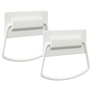 Úchyty na skříň 2 pcs Bílá 85 x 45 mm Kov - obrázek 2