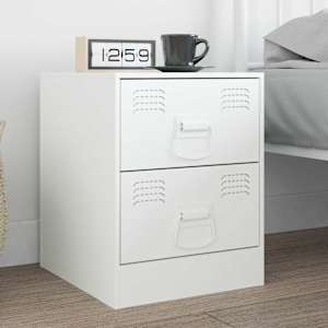 Ročaji za kabinete 12 pcs Bela 85 x 45 mm Kovina