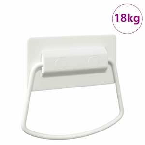 Úchyty na skříň Bílá 85 x 45 mm Kov - obrázek 4