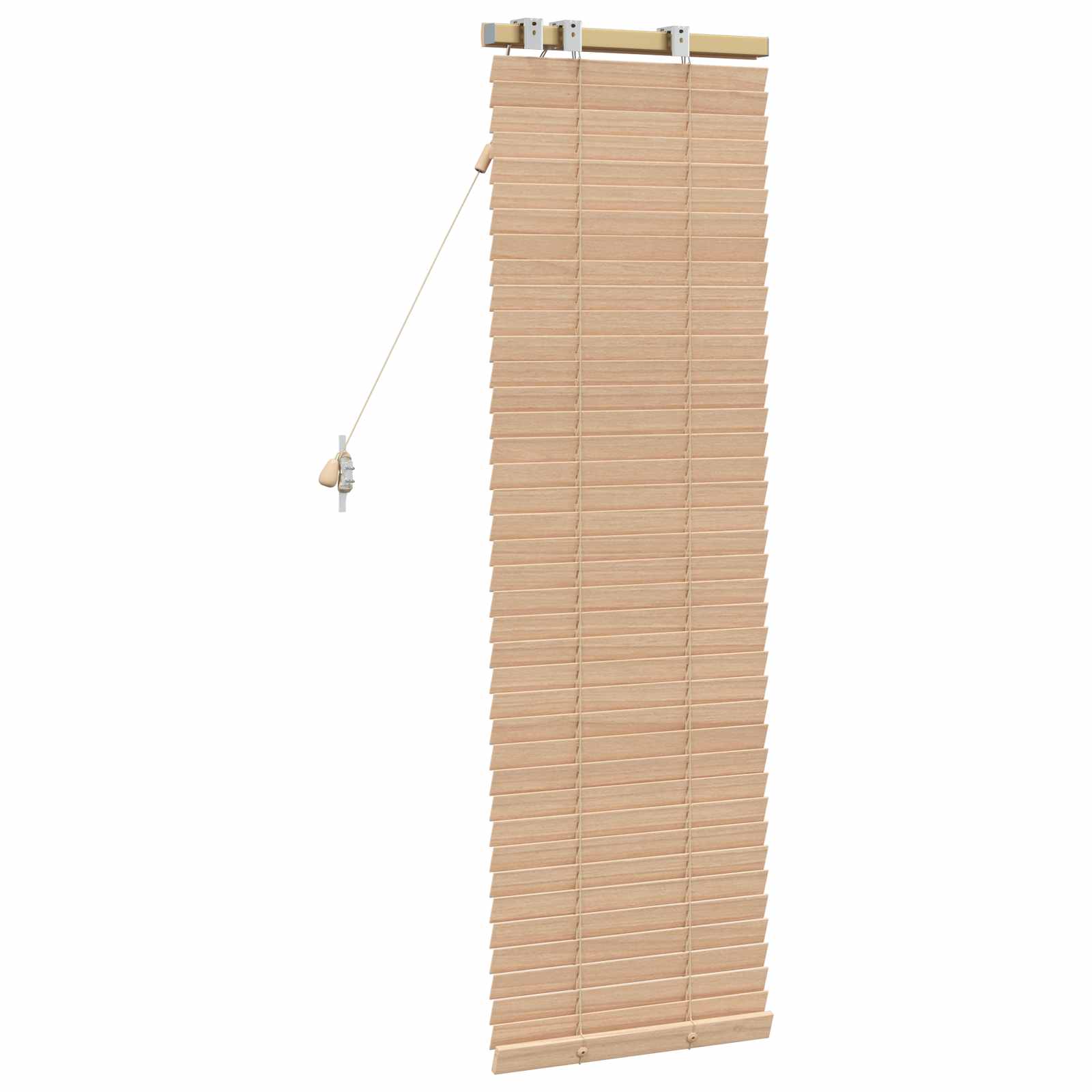 Jaloezie Eiken Look 45 x 130 cm 35 mm Massief Paulowniahout image 4