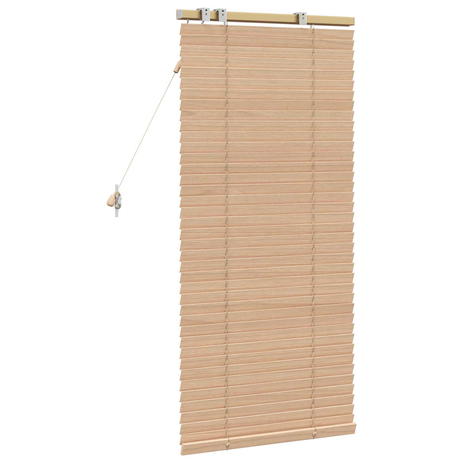 Jaloezie Eiken Look 55 x 130 cm 35 mm Massief Paulowniahout image 4