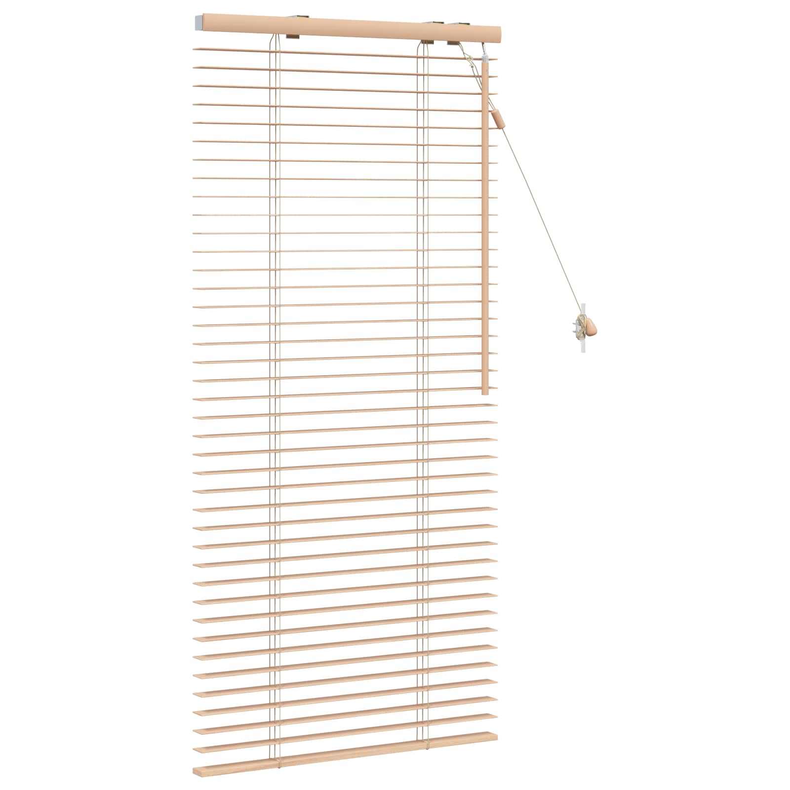 Jaloezie Eiken Look 65 x 130 cm 35 mm Massief Paulowniahout image 3