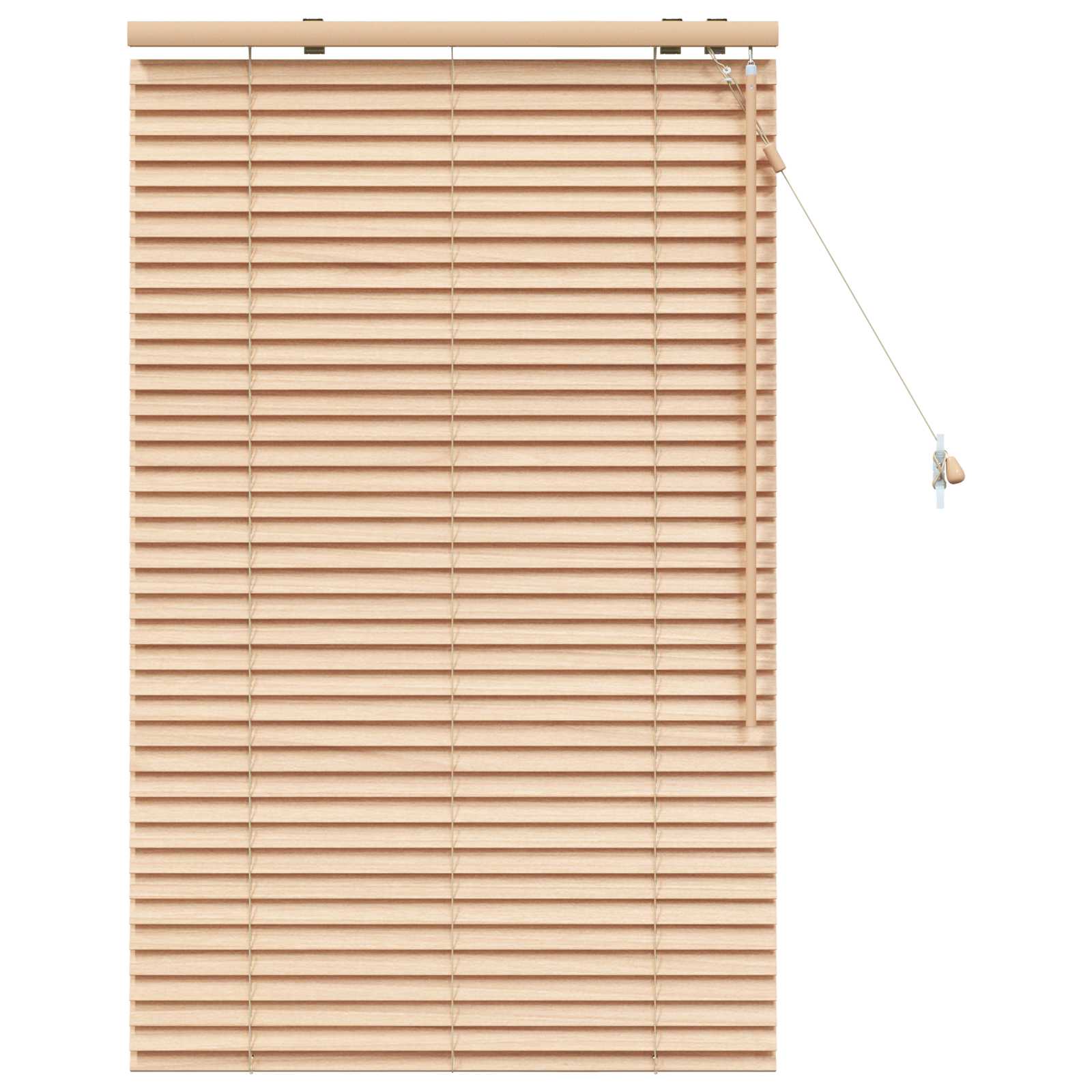 Jaloezie Eiken Look 90 x 130 cm 35 mm Massief Paulowniahout image 2