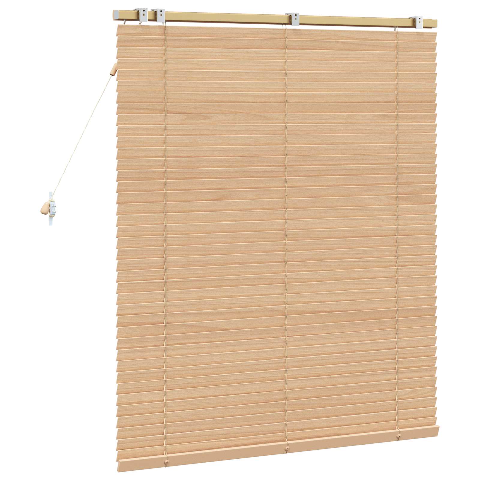 Jaloezie Eiken Look 100 x 130 cm 35 mm Massief Paulowniahout image 4