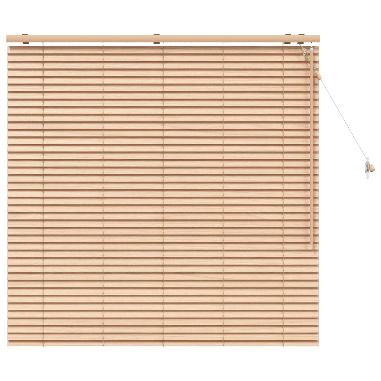 Jaloezie Eiken Look 125 x 130 cm 35 mm Massief Paulowniahout image 2