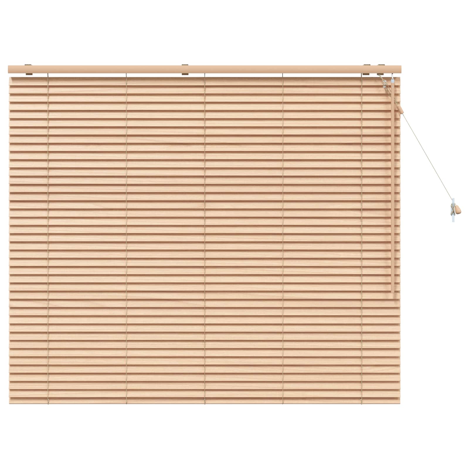 Jaloezie Eiken Look 160 x 130 cm 35 mm Massief Paulowniahout image 2