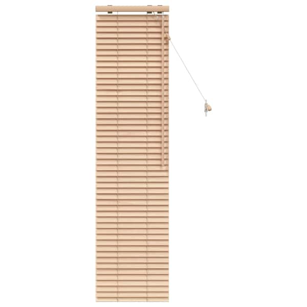 vidaXL Veneetsia rulo Tamme v&auml;limus 45 x 160 cm 35 mm