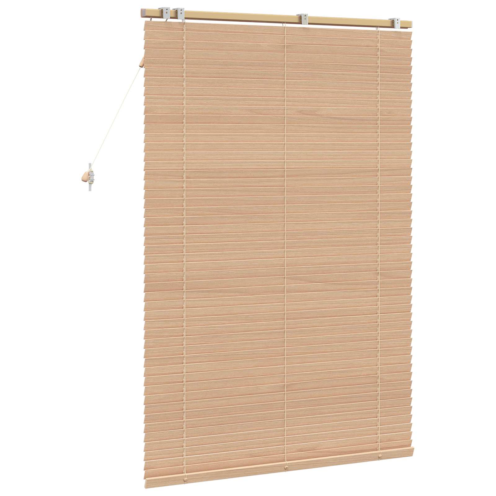 Jaloezie Eiken Look 110 x 160 cm 35 mm Massief Paulowniahout image 5