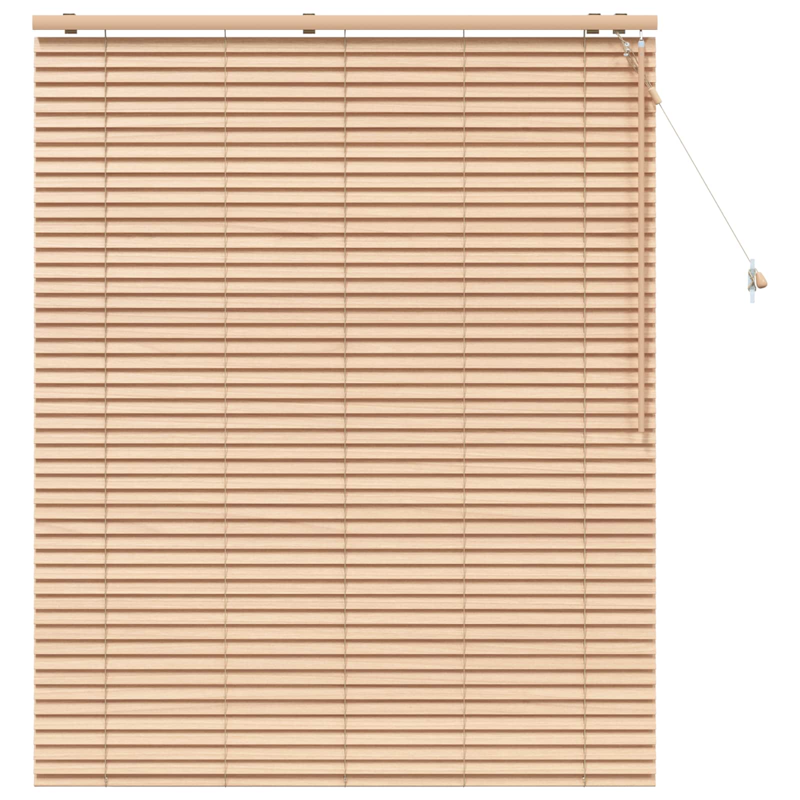 Jaloezie Eiken Look 135 x 160 cm 35 mm Massief Paulowniahout image 2