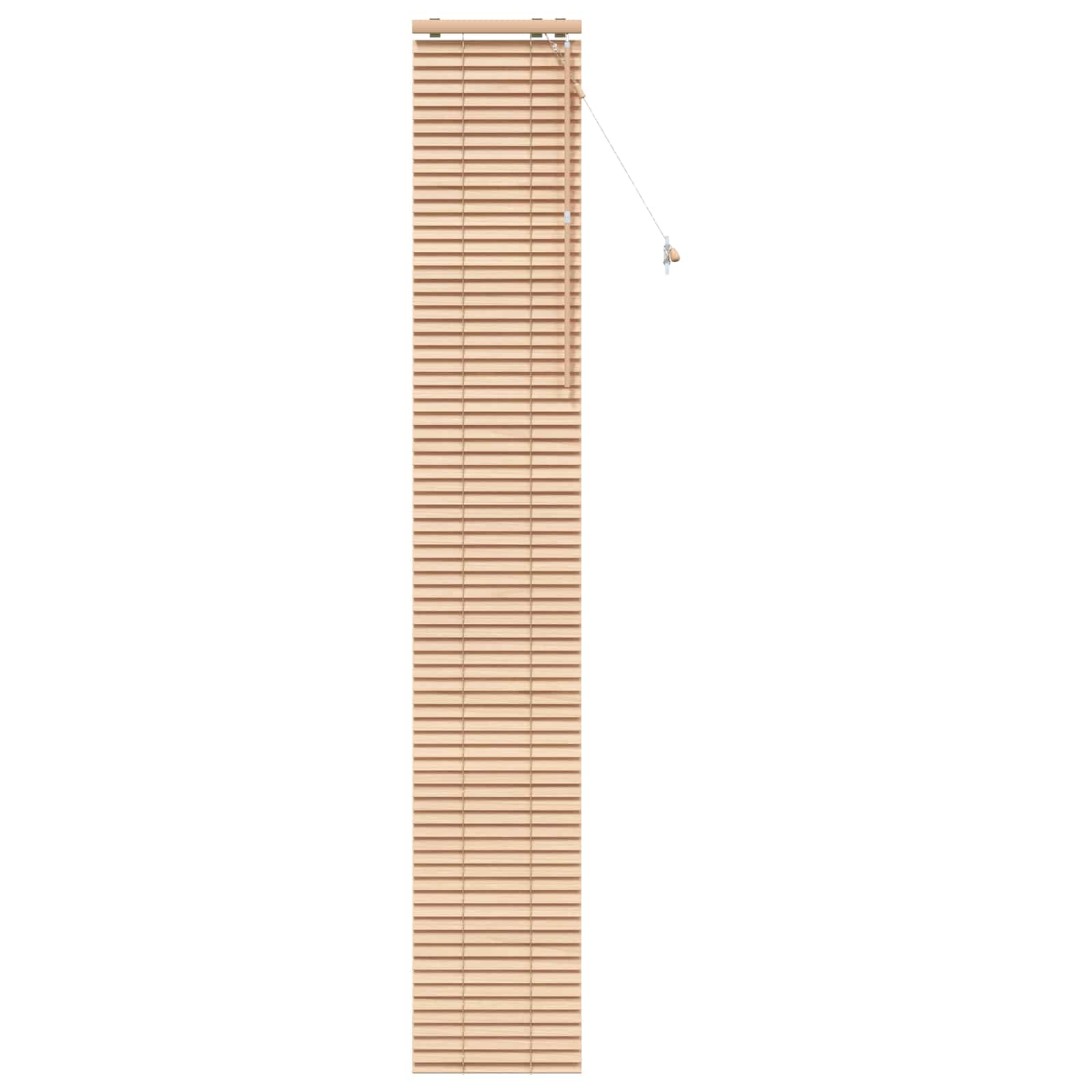 Jaloezie Eiken Look 40 x 250 cm 35 mm Massief Paulowniahout image 2